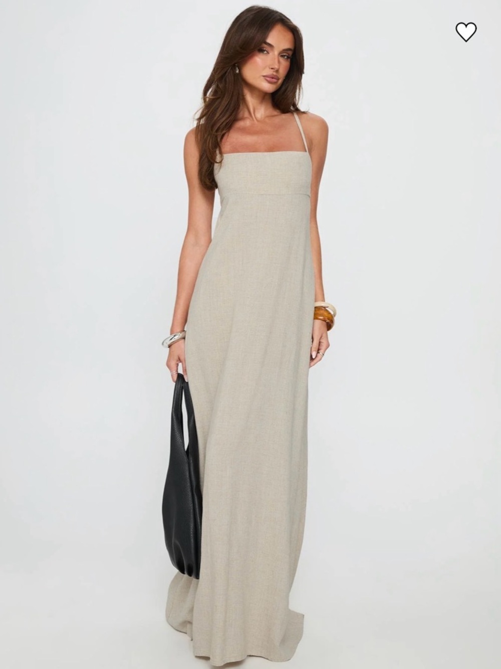 Princess Polly Linen Maxi Dress